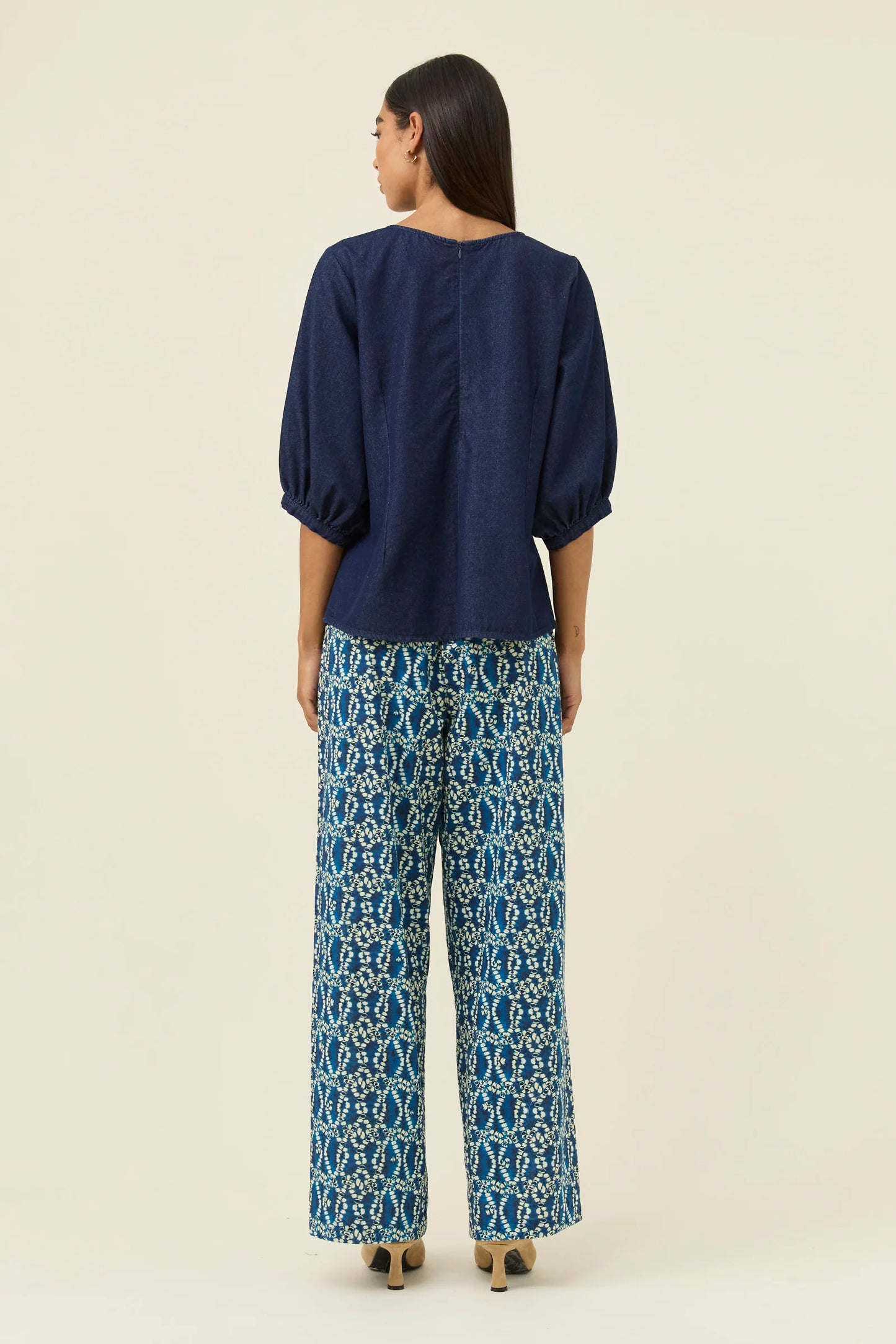 ISLE OF MINE - Sloane Denim Top - Indigo