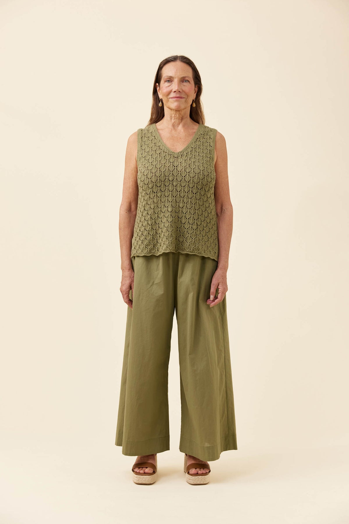 ISLE OF MINE - Mia Knit Top - Sage