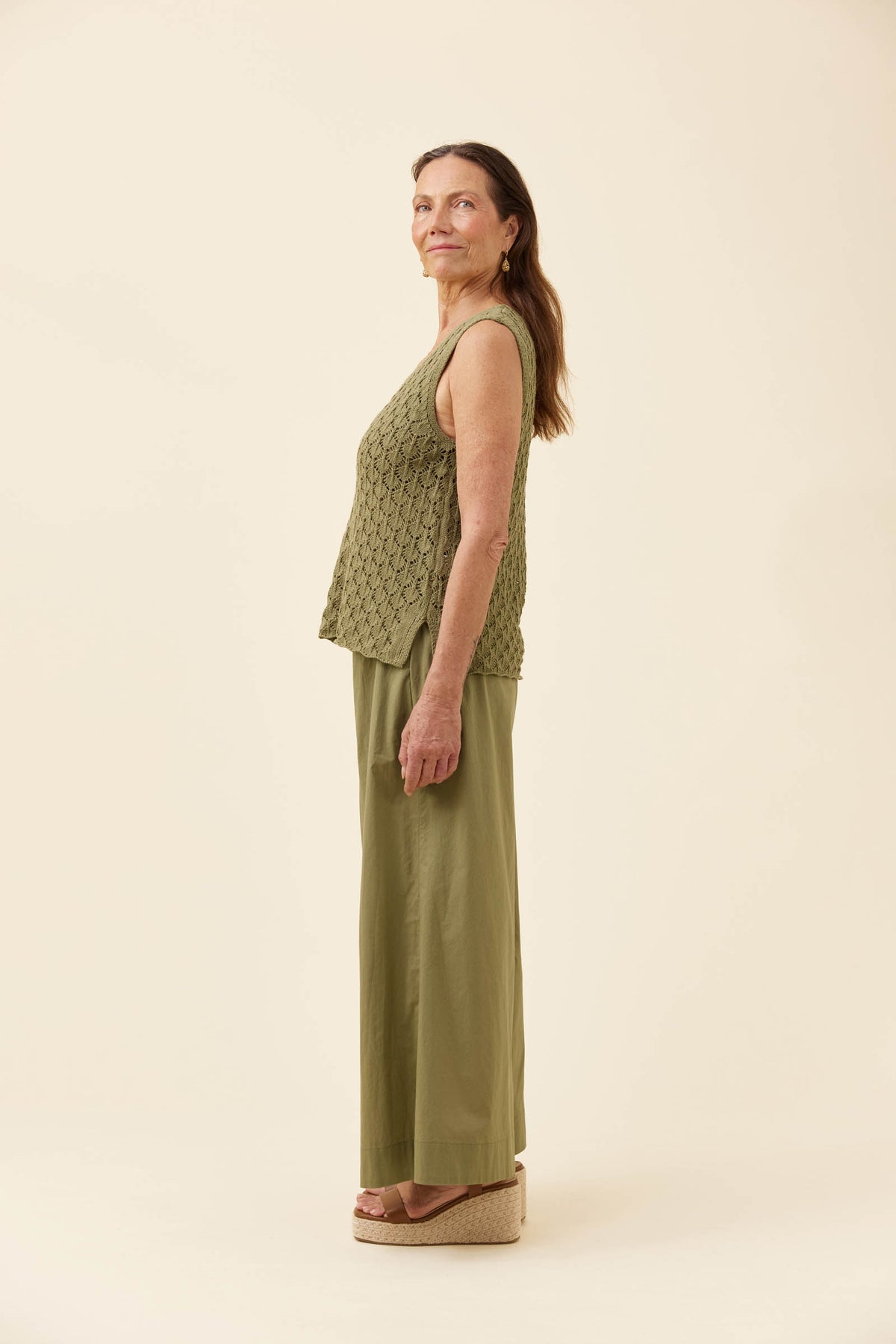 ISLE OF MINE - Mia Knit Top - Sage