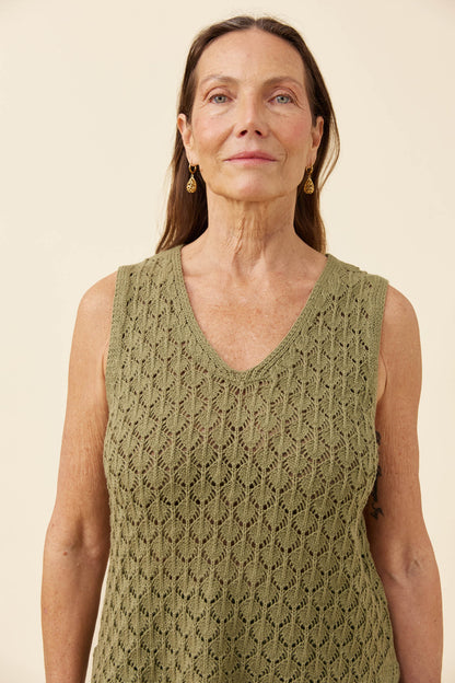 ISLE OF MINE - Mia Knit Top - Sage