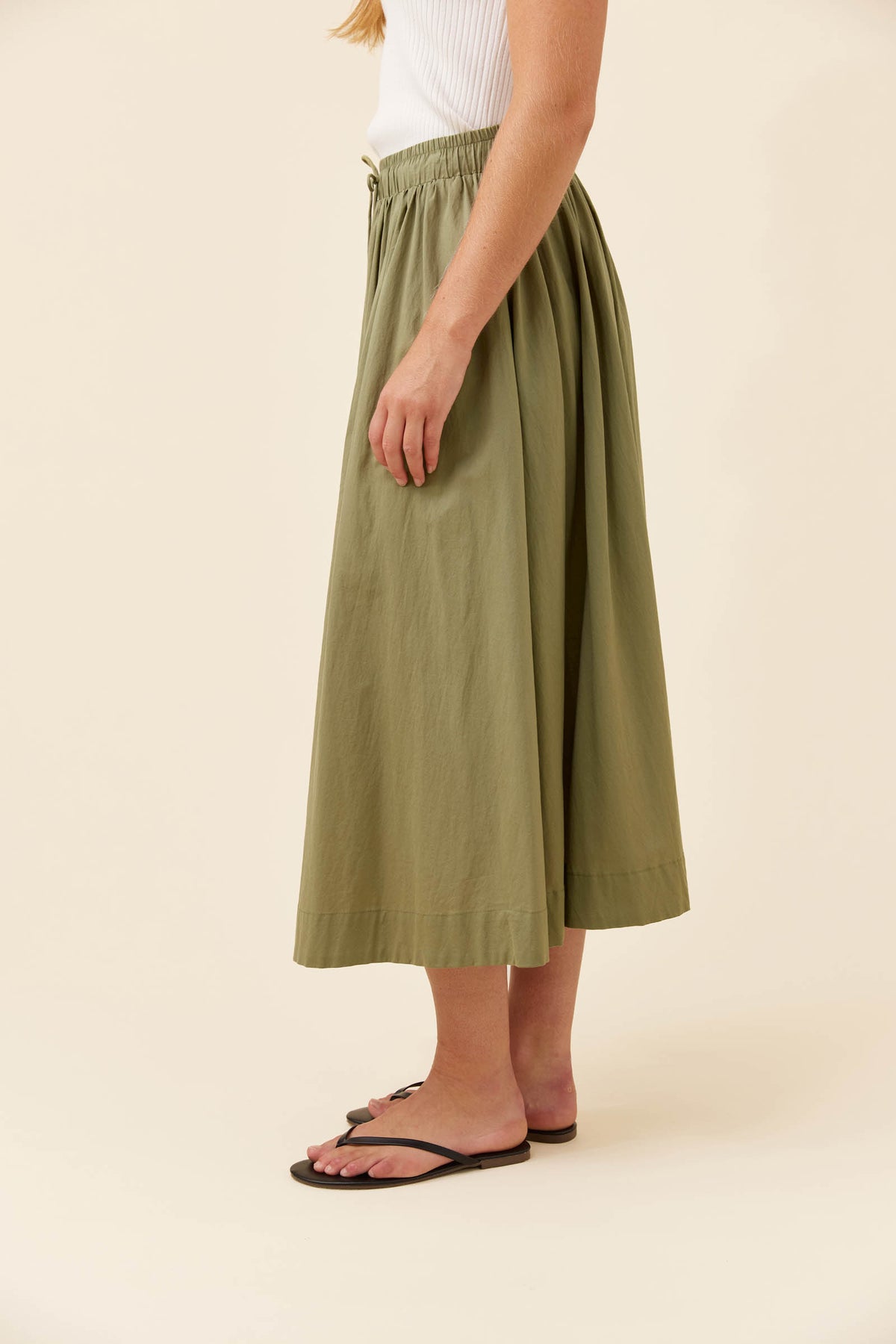 ISLE OF MINE - Rosa Maxi Skirt - Sage
