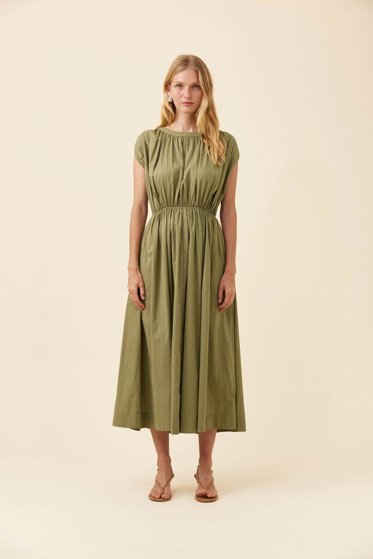 ISLE OF MINE - Rosa Reversible Maxi Dress - Sage
