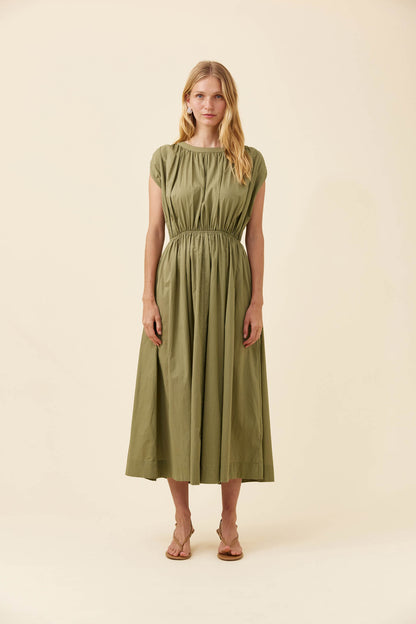 ISLE OF MINE - Rosa Reversible Maxi Dress - Sage