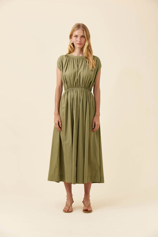 ISLE OF MINE - Rosa Reversible Maxi Dress - Sage