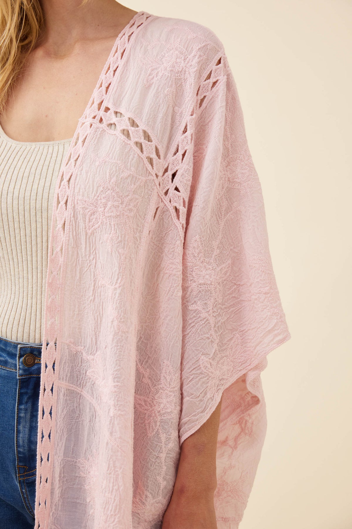ISLE OF MINE - Elodie Cape - Light Pink