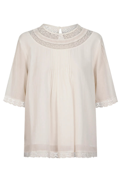 ISLE OF MINE - Frances Top - White
