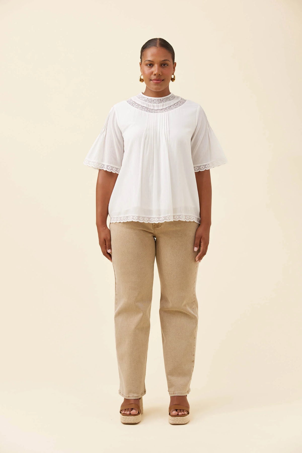 ISLE OF MINE - Frances Top - White