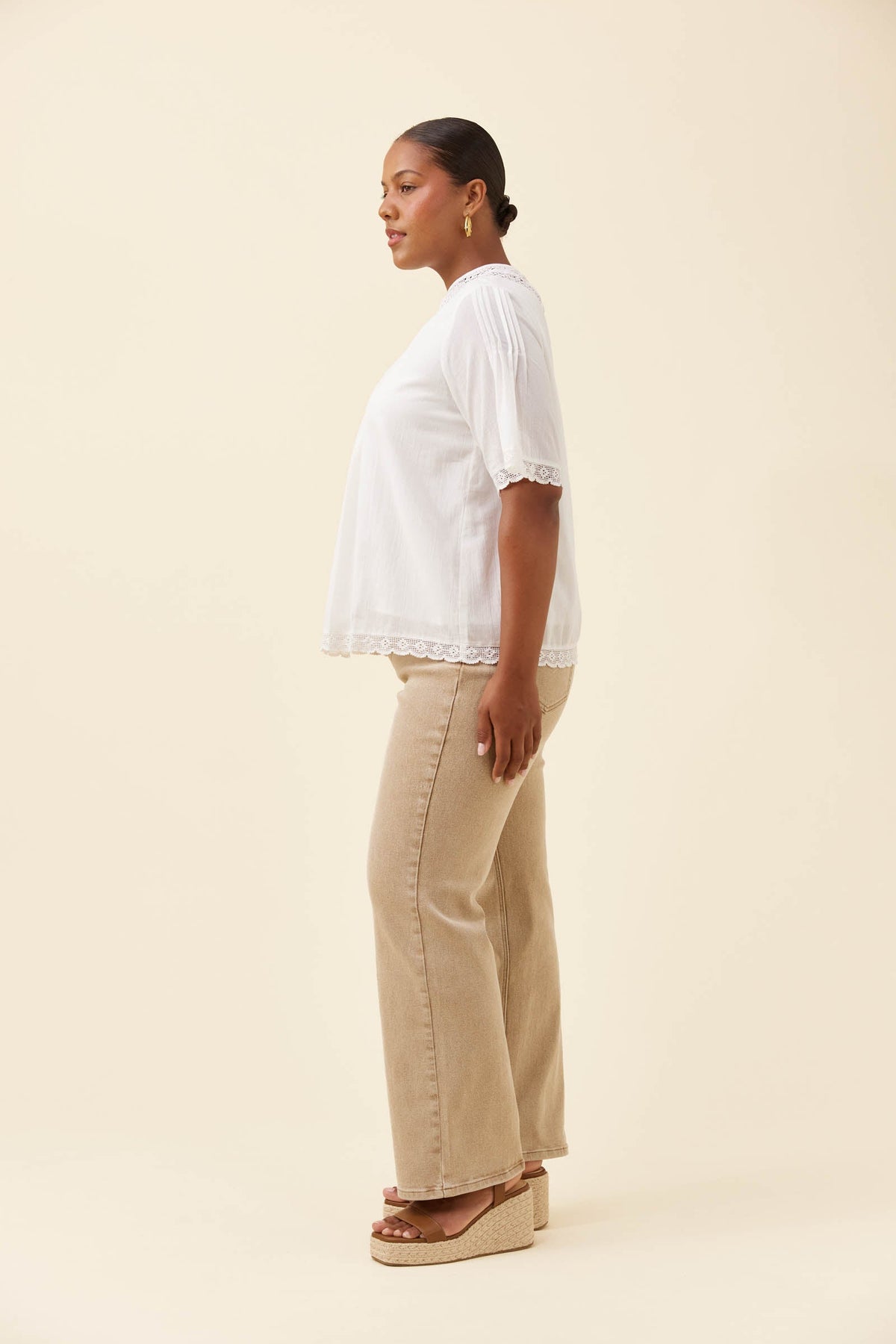 ISLE OF MINE - Frances Top - White
