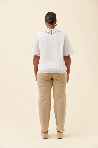 ISLE OF MINE - Frances Top - White