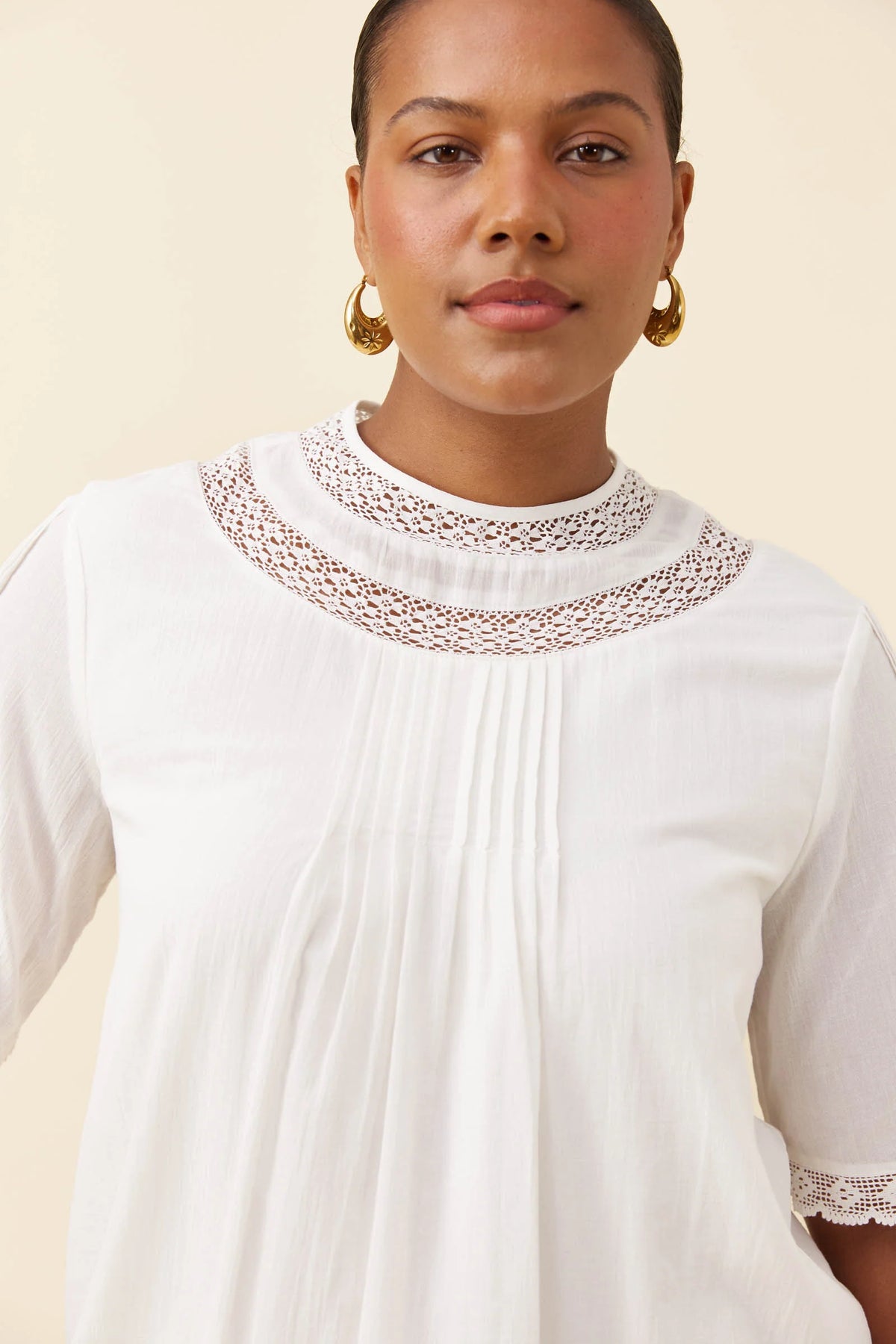 ISLE OF MINE - Frances Top - White