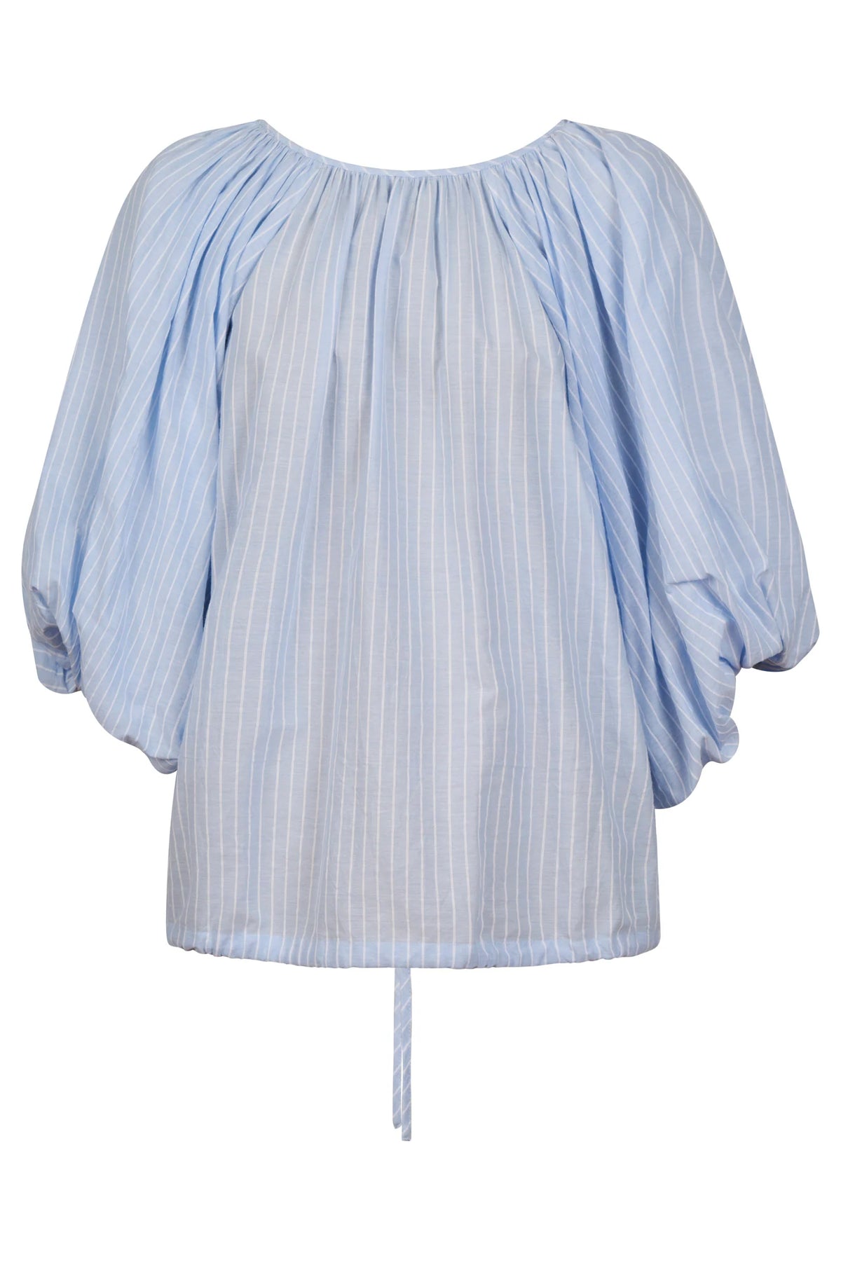 ISLE OF MINE - Lyndell Drawstring Top - Light Blue