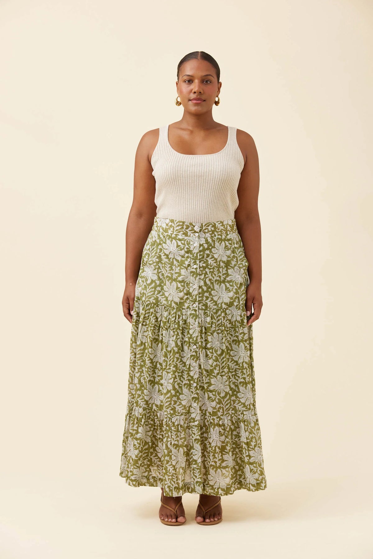 ISLE OF MINE - Wilma Skirt - Olive