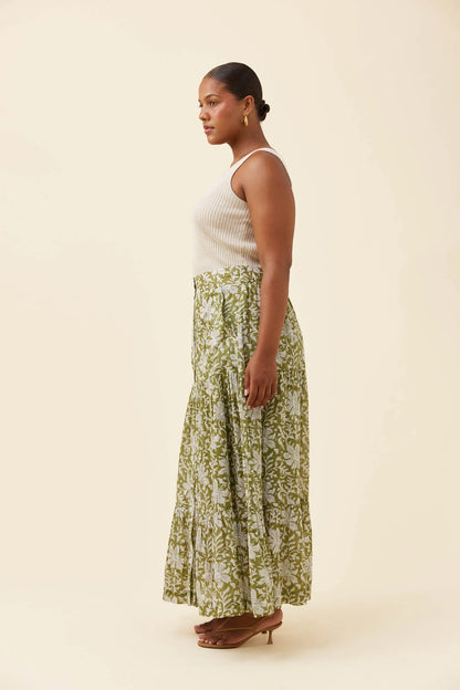ISLE OF MINE - Wilma Skirt - Olive