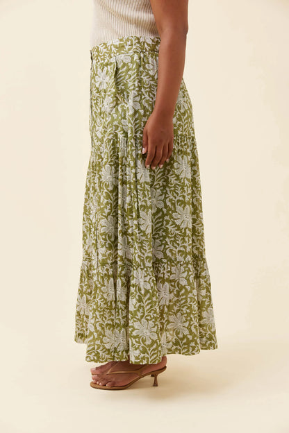 ISLE OF MINE - Wilma Skirt - Olive