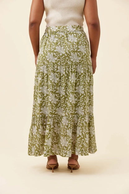 ISLE OF MINE - Wilma Skirt - Olive