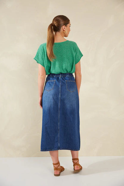 Haven - Dalton Denim Skirt