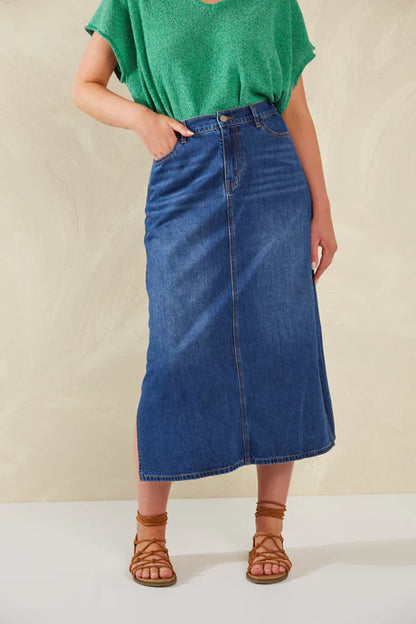 Haven - Dalton Denim Skirt