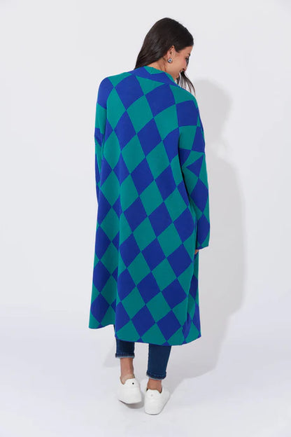 Haven - Casablanca Cardigan - Blue/Oasis