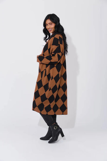 Haven - Casablanca Cardigan - Kohl/Dune