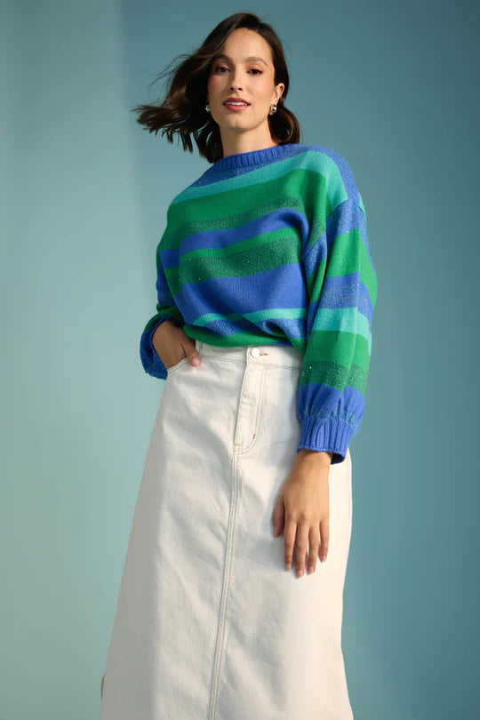 Haven - Yuma Jumper - Blue/Oasis