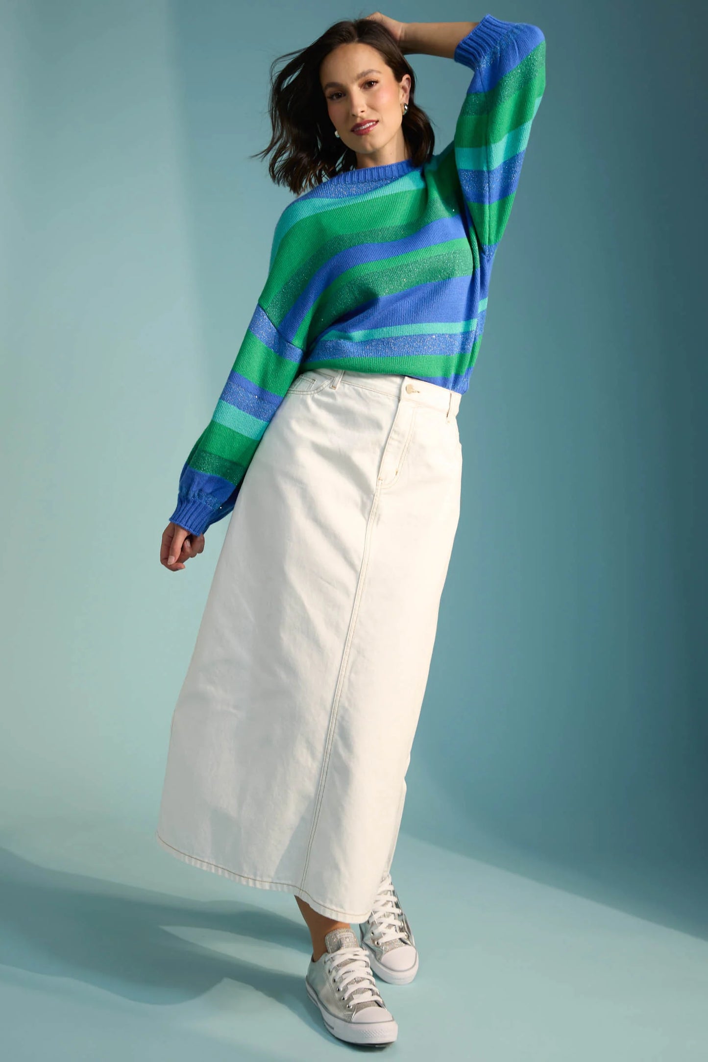 Haven - Yuma Jumper - Blue/Oasis