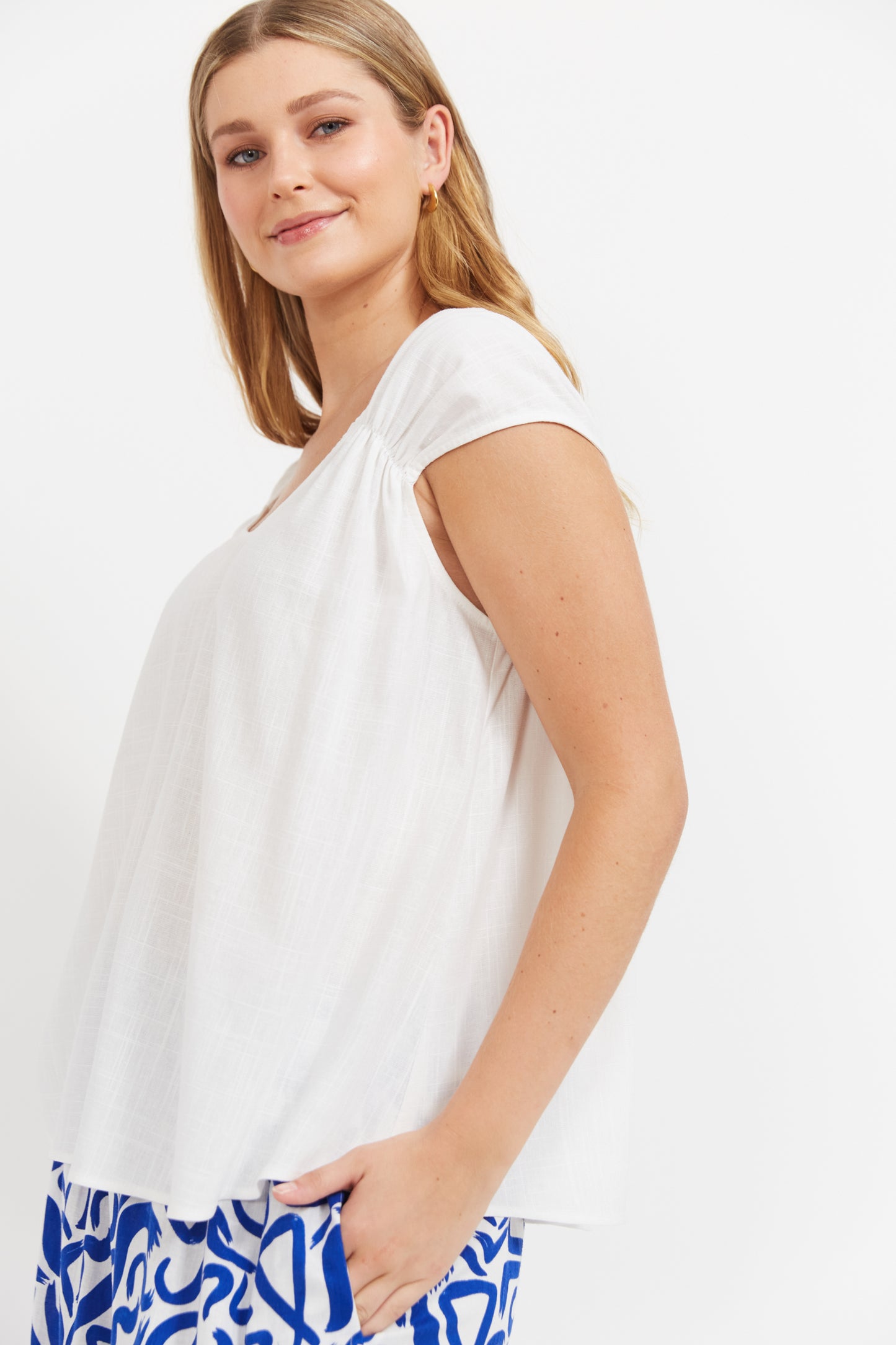 Haven - Bahama Tank - White