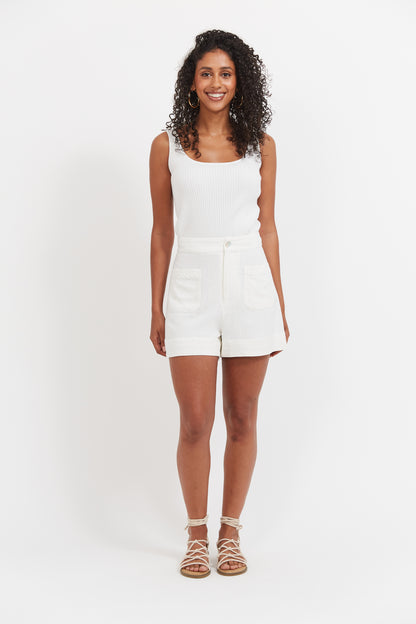 Haven - Haiti Short - White
