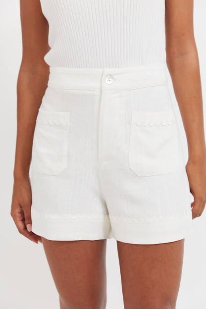 Haven - Haiti Short - White