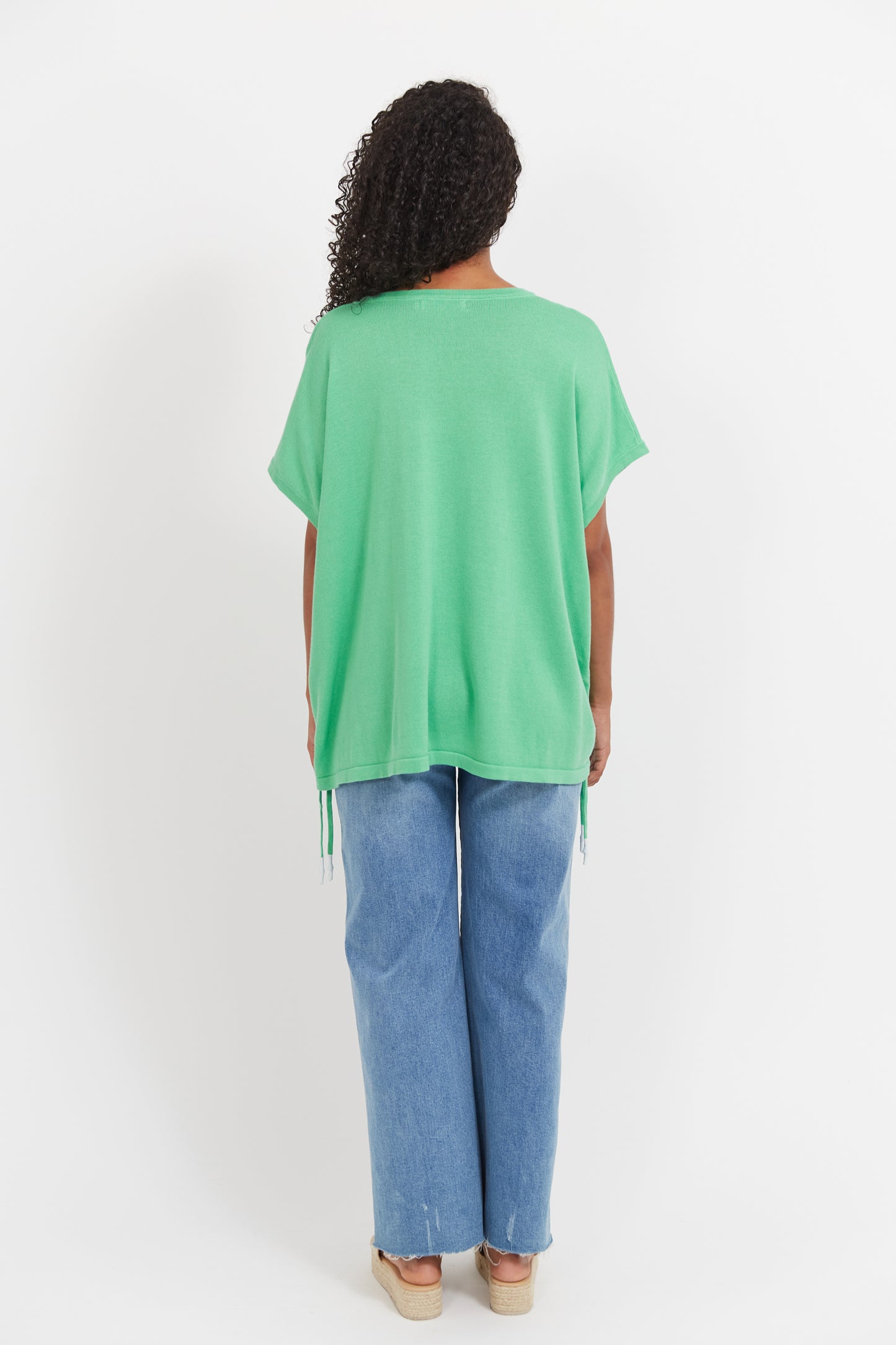 Haven - Haiti Tie Knit Top - Green