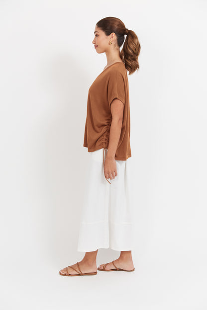 Haven - Haiti Tie Knit Top - Tan