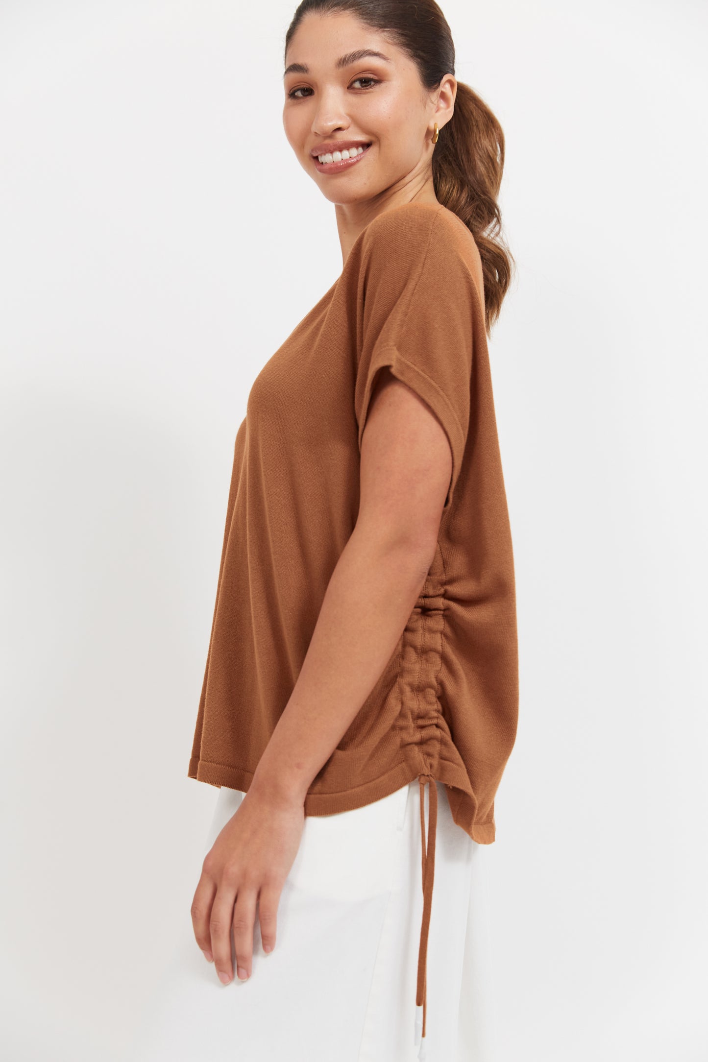 Haven - Haiti Tie Knit Top - Tan