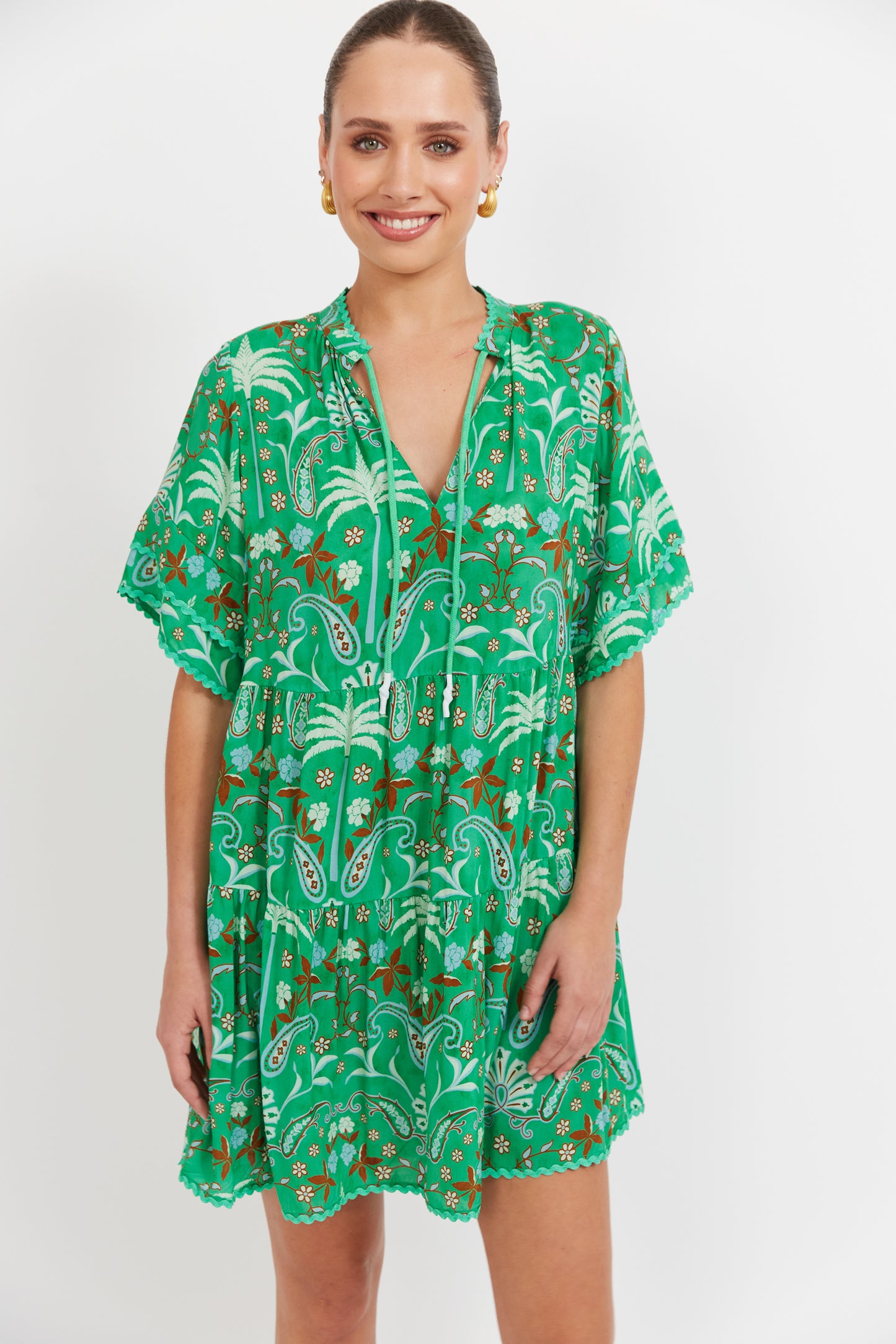Haven - Haiti Dress - Palms