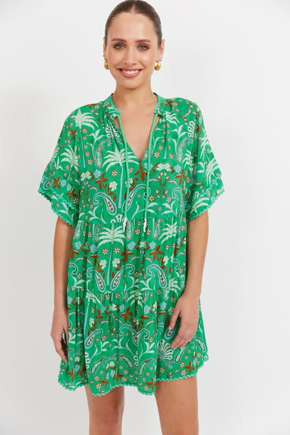 Haven - Haiti Dress - Palms
