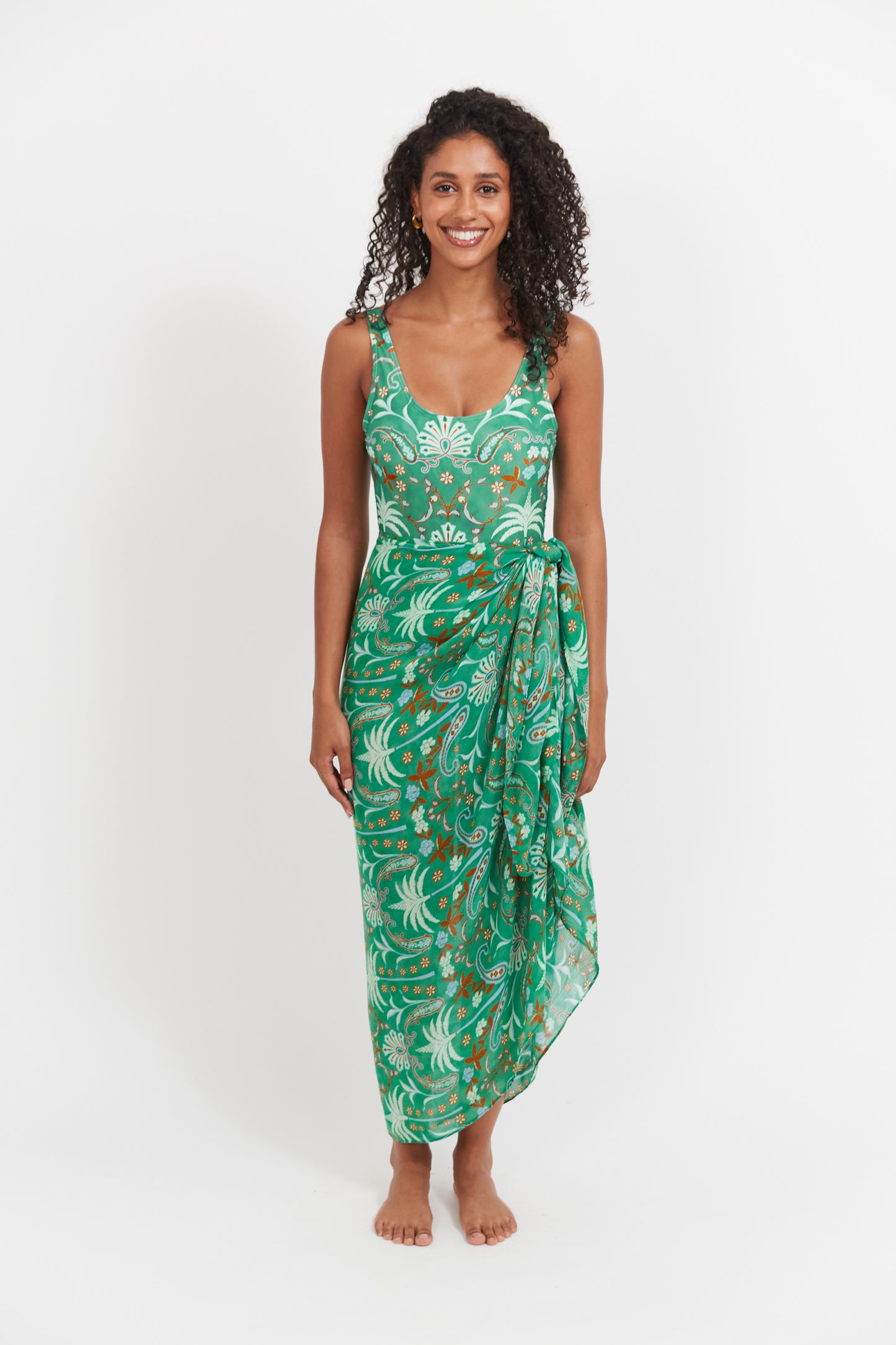 Haven - Haiti Sarong - Palms
