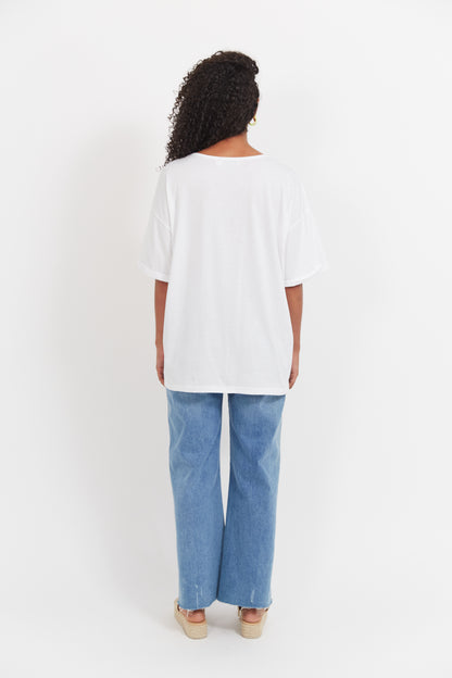 Haven - Cabana Tshirt - White