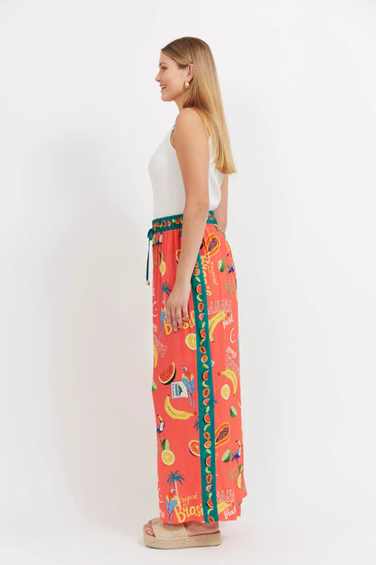 Haven - Cabana Pant - Brasil Coral