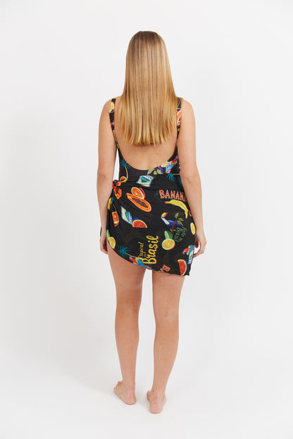 Haven - Cabana Sarong - Brasil Black