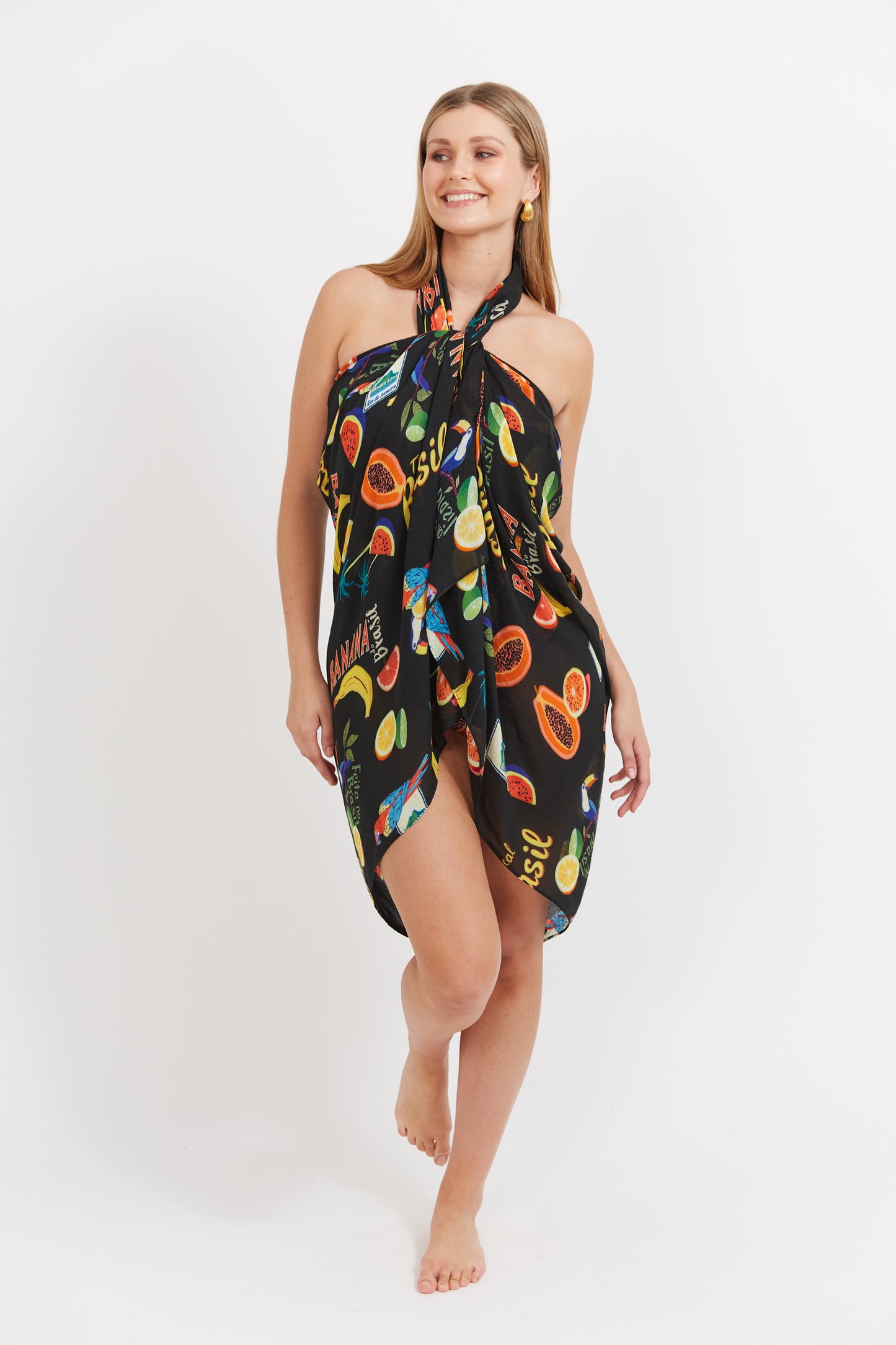 Haven - Cabana Sarong - Brasil Black