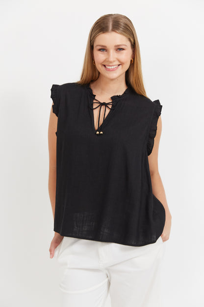 Haven - Jardin Top - Black