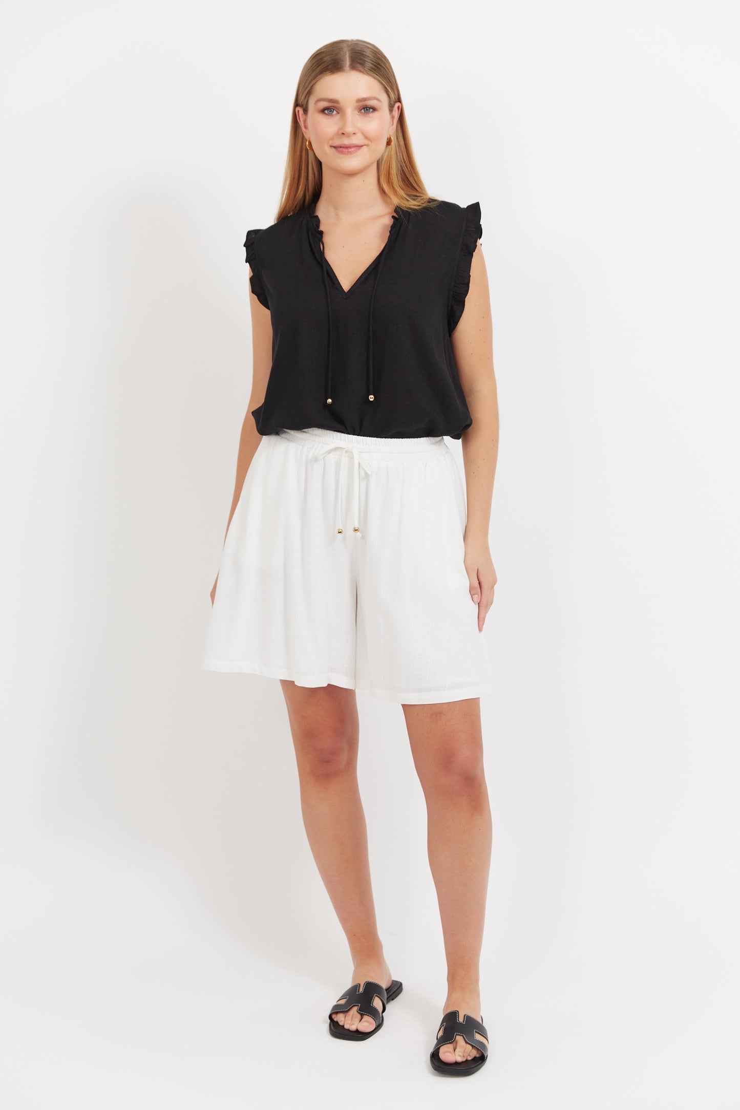 Haven - Jardin Short - White