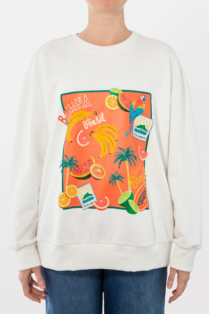 Haven - Cabana Sweatshirt - White