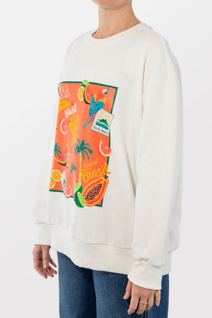 Haven - Cabana Sweatshirt - White