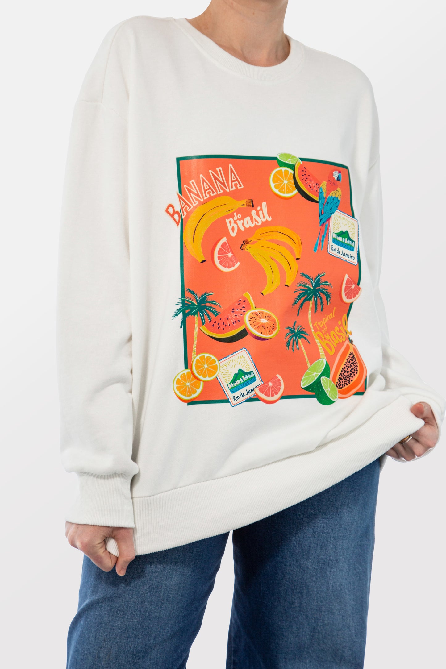 Haven - Cabana Sweatshirt - White