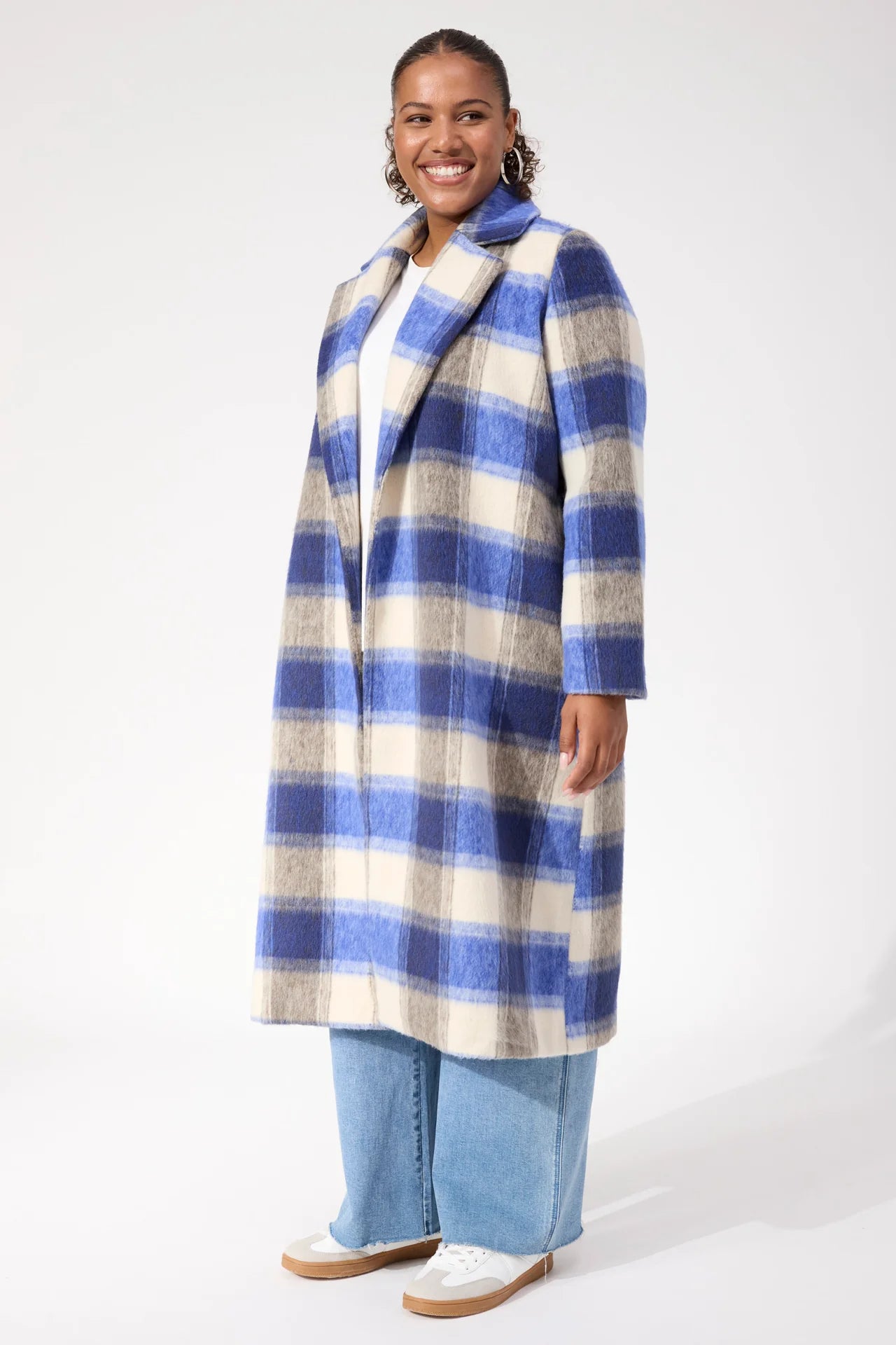 HAVEN - Fargo Coat - Blue