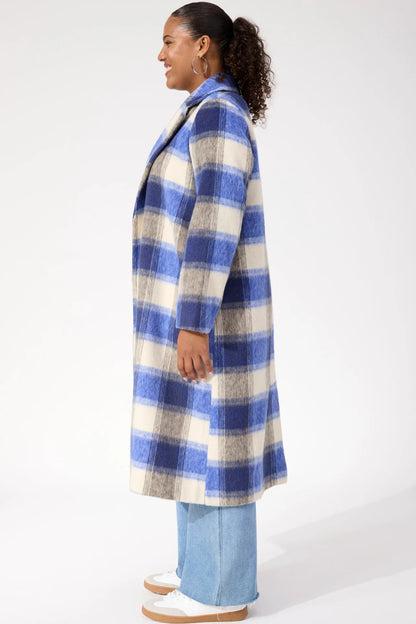 HAVEN - Fargo Coat - Blue