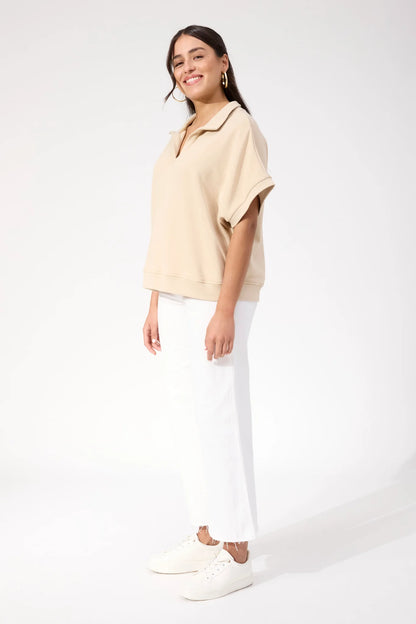 HAVEN - Boston Crop Sweat Top