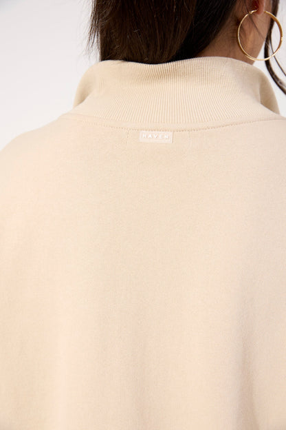 HAVEN - Boston Crop Sweat Top