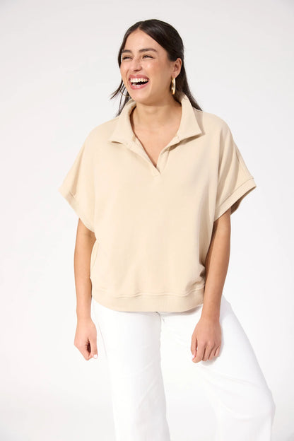 HAVEN - Boston Crop Sweat Top