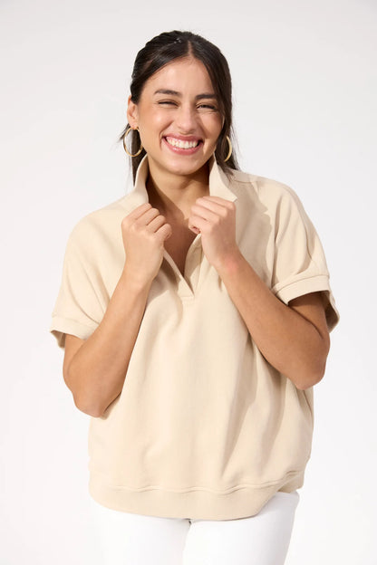 HAVEN - Boston Crop Sweat Top