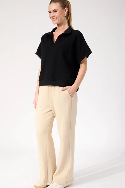 HAVEN - Boston Crop Sweat Top